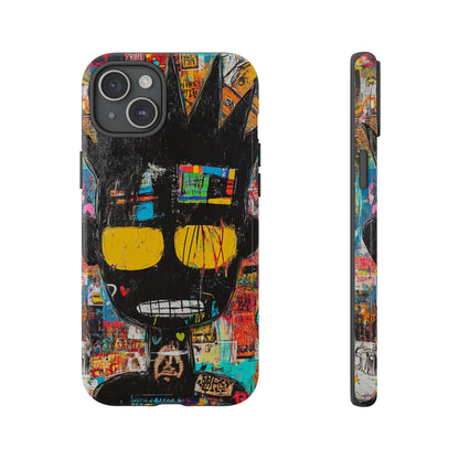 Jean-Michel Basquiat Phone Case – Contemporary Art Design - iPhone, Samsung & Google Pixel Cover - Artistic Painting Case,  Art Lover Gift