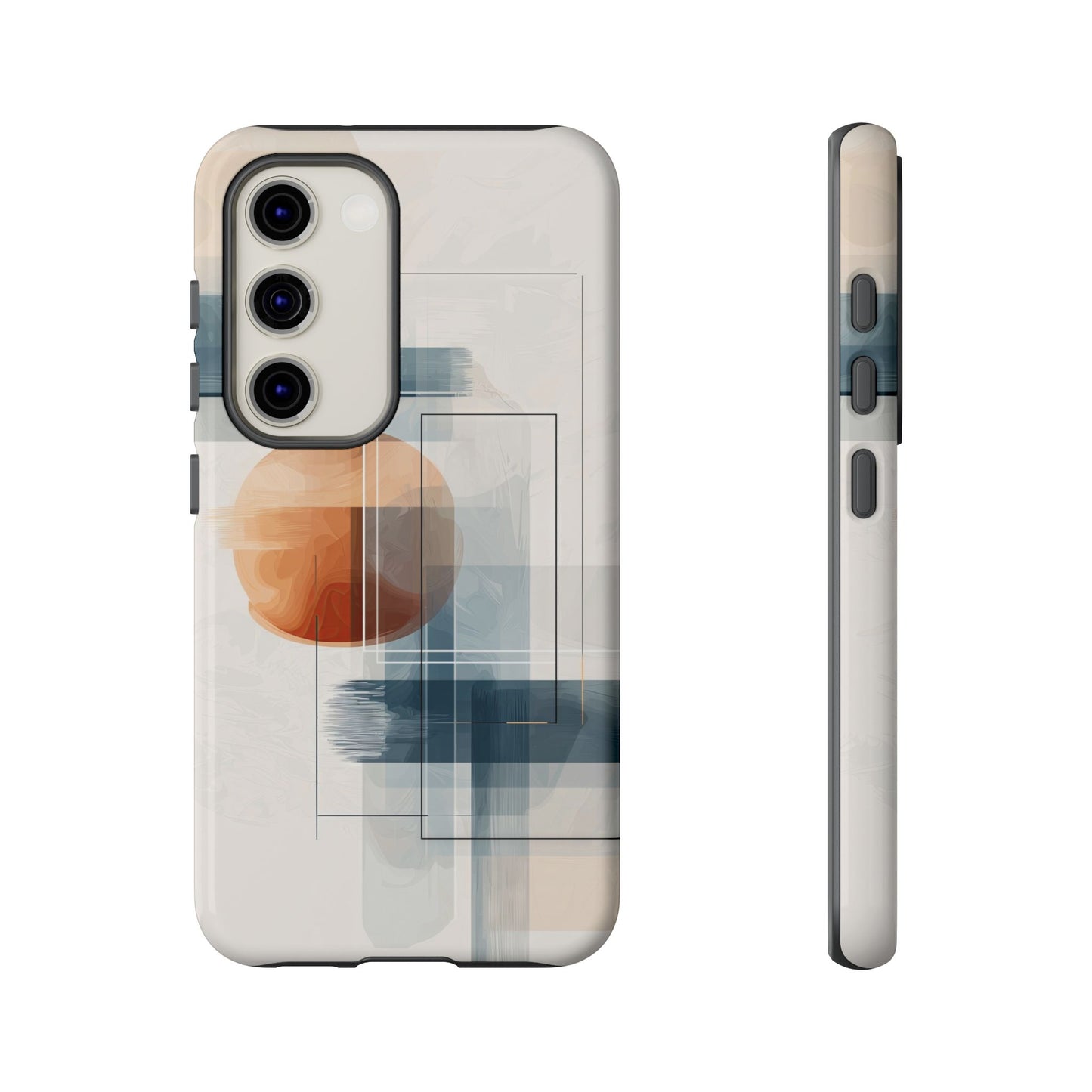Urban Eclipse – Minimal Abstract Phone Case for iPhone, Samsung & Pixel