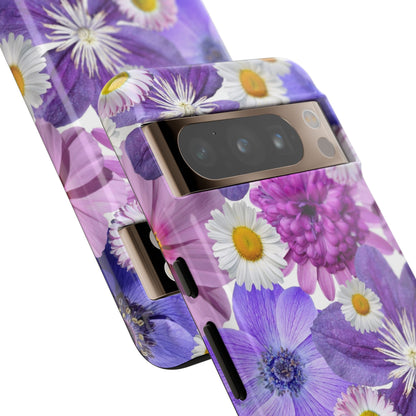 Lavender Blossom Floral Mobile Case