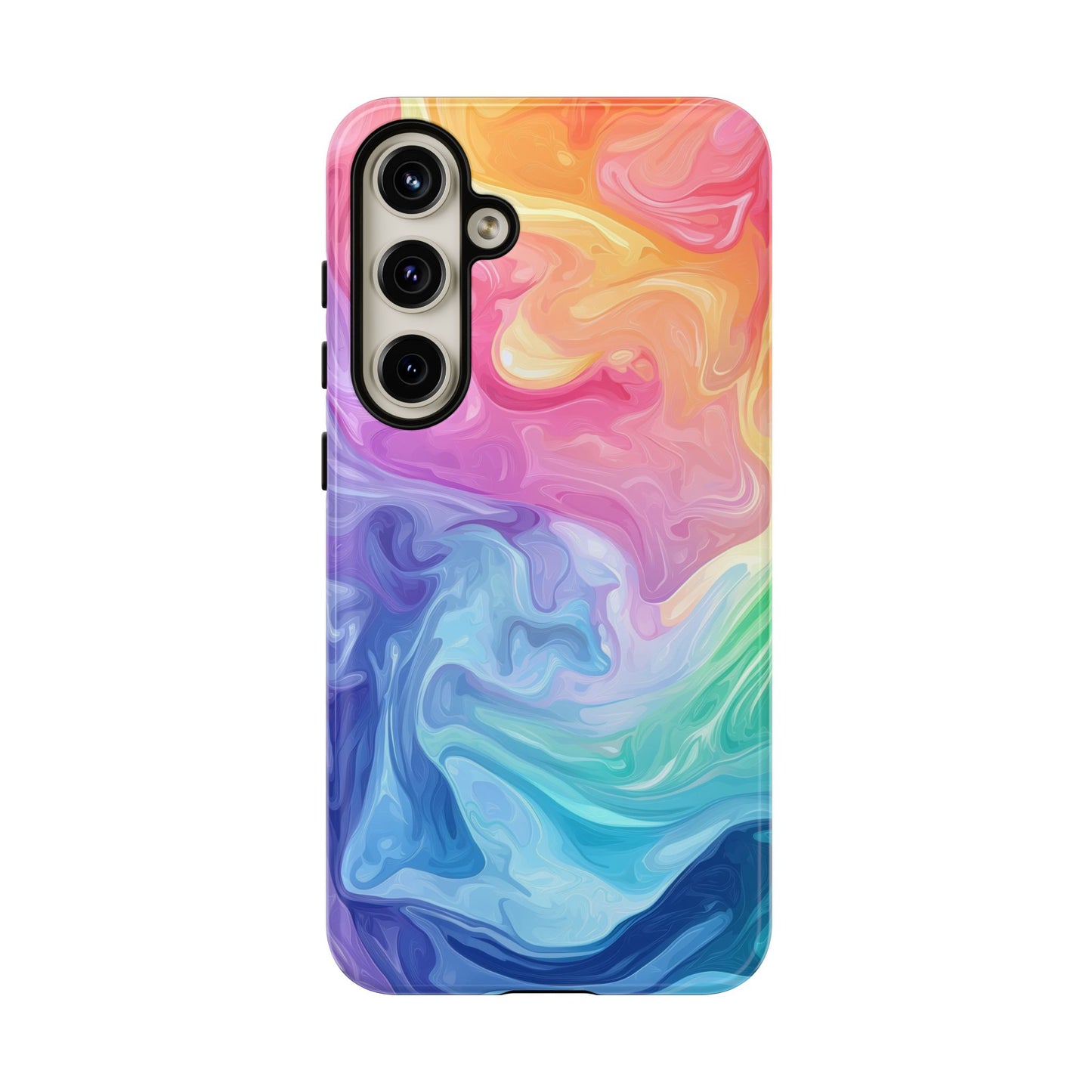 Prism Swirl Watercolor Phone Case for iPhone, google Pixel & Samsung