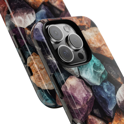 Crystal Gemstone Phone Case for iPhone, Samsung & Google Pixel