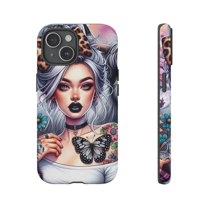Wild Spirit – Gothic Chic & Nature Fusion Mobile Cover