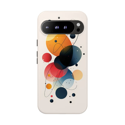 Galactic Echo – Abstract Minimalist Phone Case for iPhone, Samsung & Pixel
