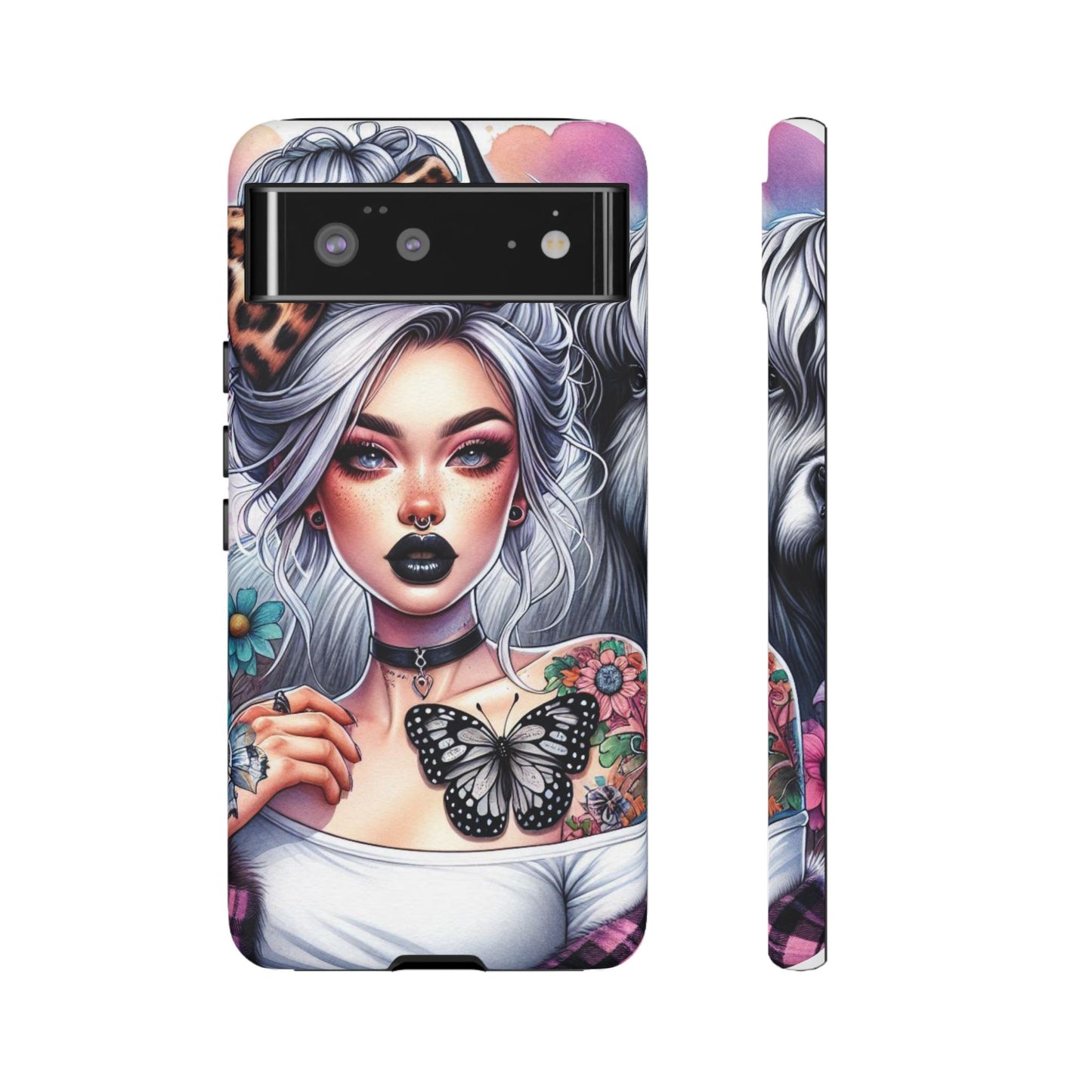 Wild Spirit – Gothic Chic & Nature Fusion Mobile Cover