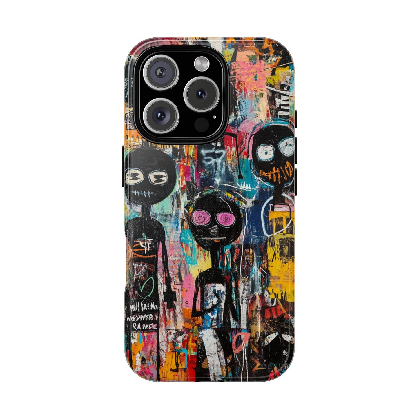 Basquiat Phone Case – Graffiti iPhone Cover - iPhone, Samsung & Google Pixel Cover - Artistic Painting Case,  Art Lover Gift