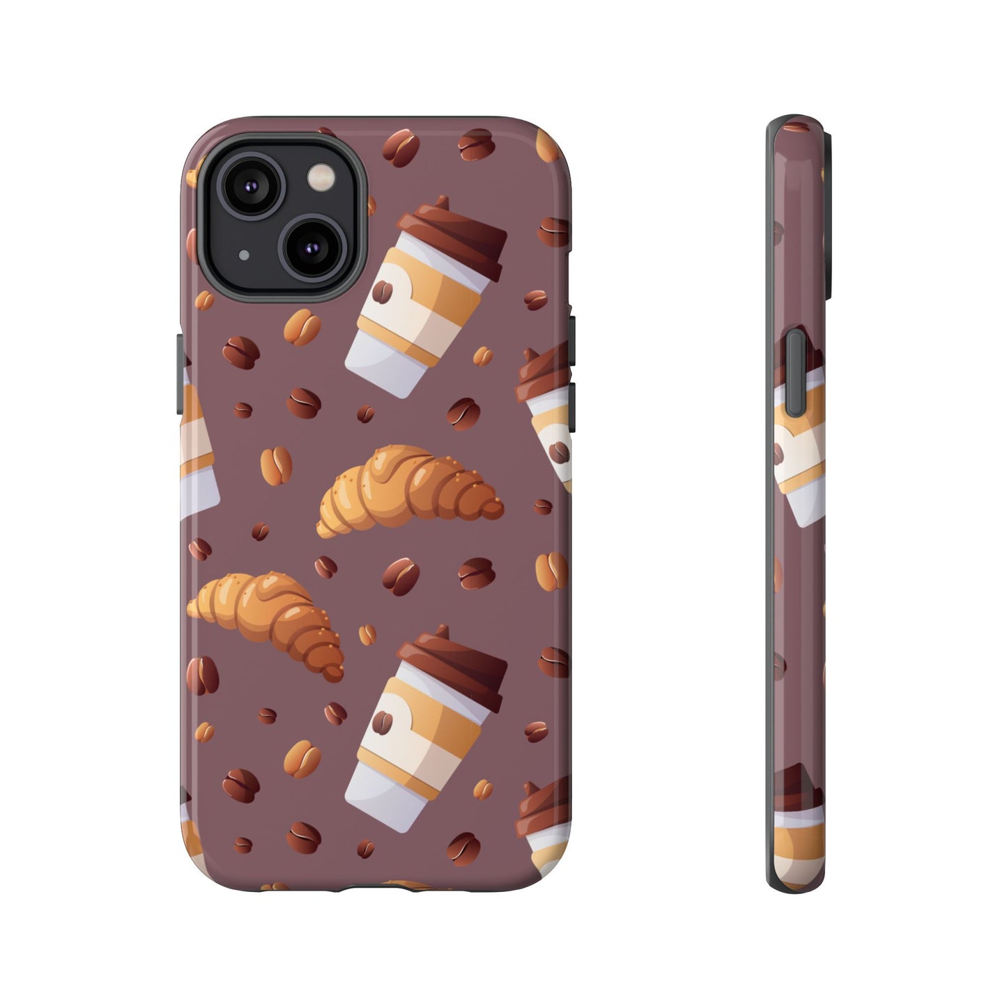 ]Kawaii Food Lover's Phone Case –Coffee Beans Phone Cover for iPhone, Google Pixel, Samsung