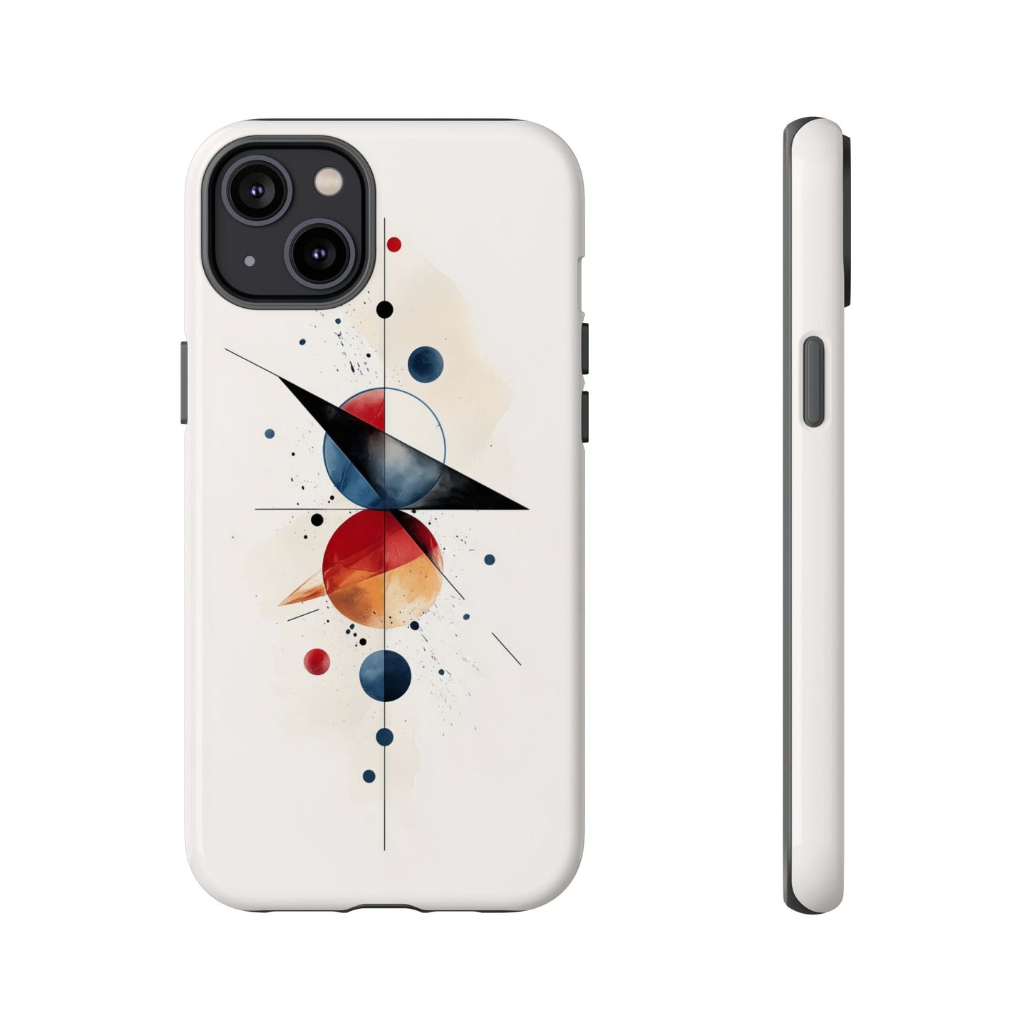 Orbital Drift – Abstract Space Geometry Phone Case for iPhone, Samsung & Pixel