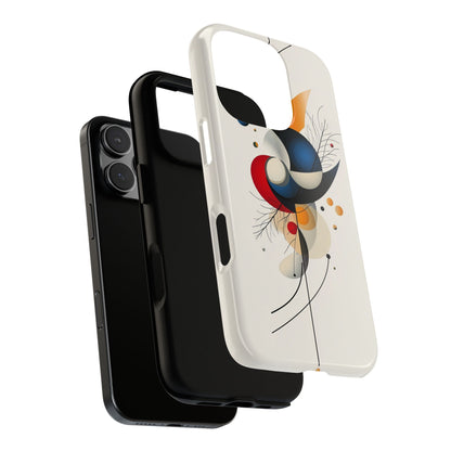 Celestial Balance – Abstract Geometric Phone Case for iPhone, Samsung & Pixel