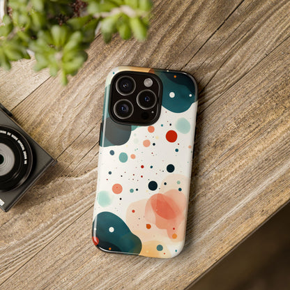 Cosmic Bloom – Abstract Orb Pattern Phone Case – iPhone, Google Pixel, Samsung