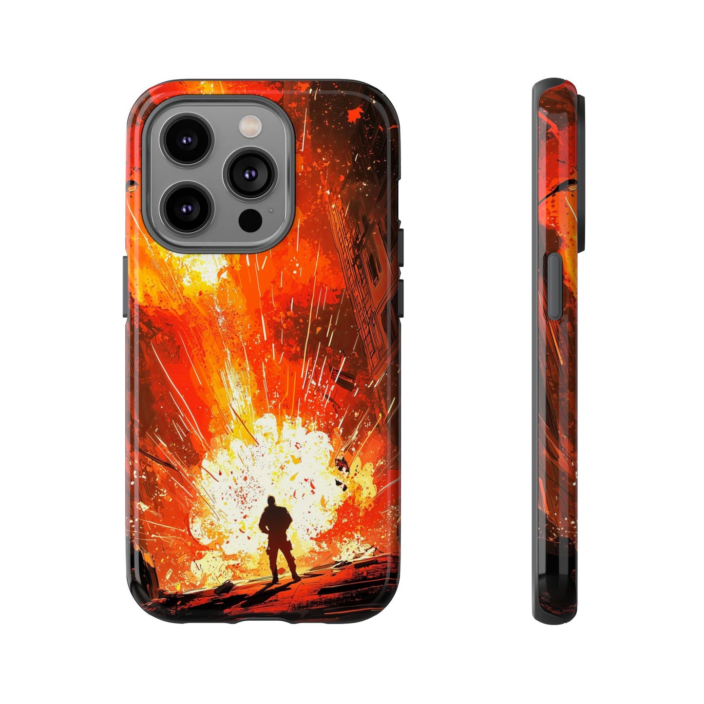 Last Man Standing | Explosion Hero Phone Case for iPhone, Samsung & Pixel