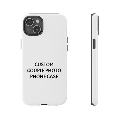 Personalized Custom Couple Photo Phone Case – Add Your Image/Loving Memory – Unique Gift for iPhone, Samsung  & Google Pixel – Protective & Stylish Cover, Couples Gift