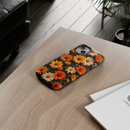 Boho Vibrant Floral Tapestry Case Design, Iphone Case