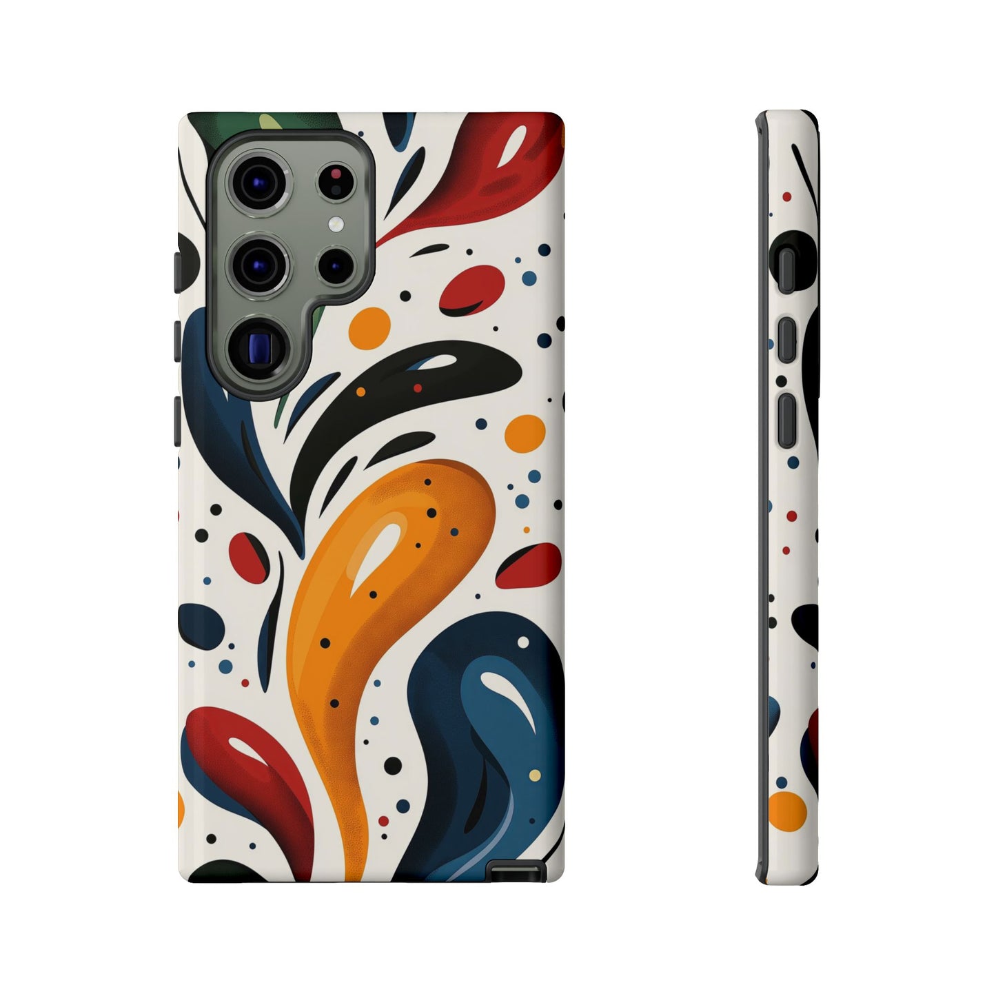 Fluid Pop Abstract Phone Case – Space-Inspired Art for iPhone, Samsung & Pixel