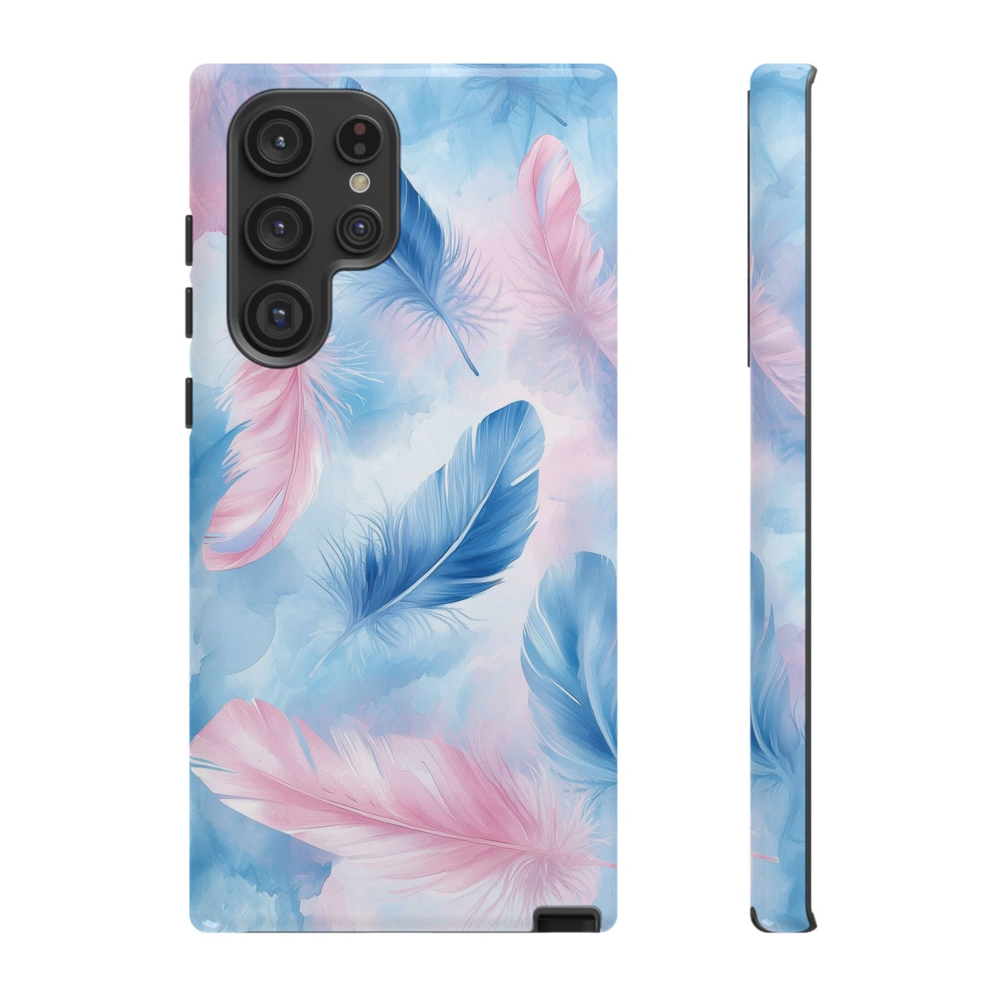 Whispering Feathers Watercolor Phone Case for iPhone, google Pixel & Samsung