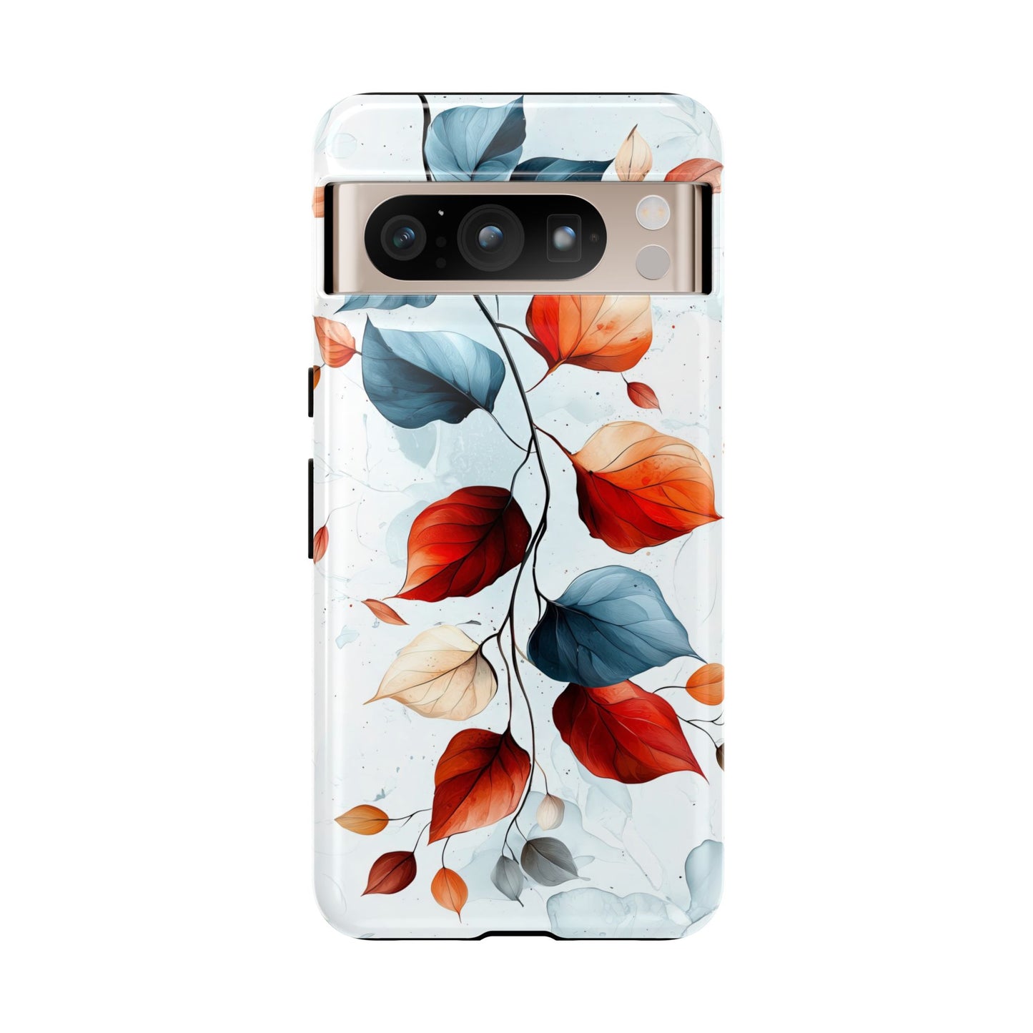 Crimson Drift | Minimalist Botanical Phone Case for iPhone, Pixel & Samsung