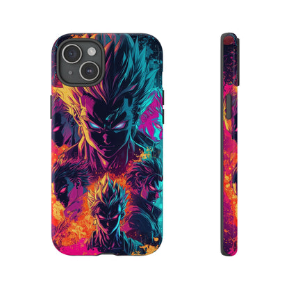 Multiverse Saiyan Rebellion | Comic-Style Anime Warriors Explosion Phone Case for iPhone, Samsung & Pixel