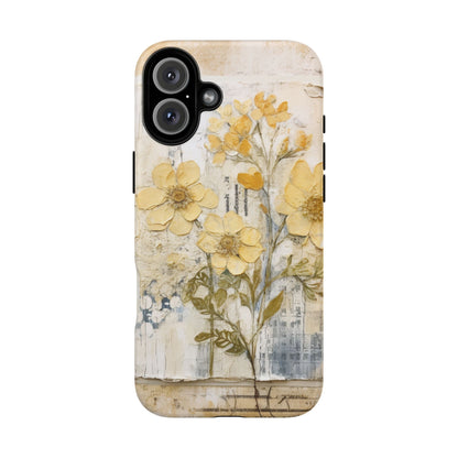 Vintage Botanical Floral Mobile Case