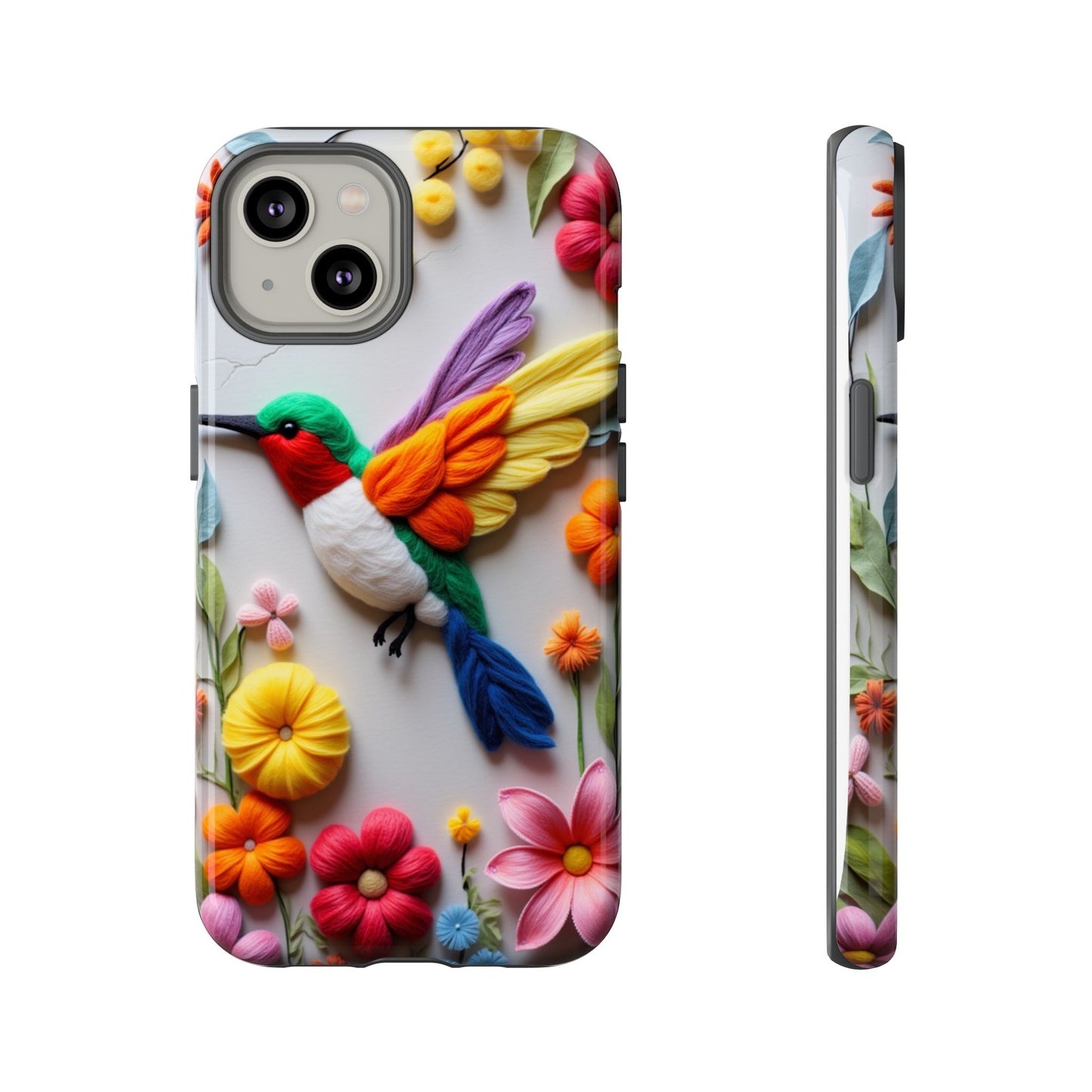 Elegant Hummingbird with Floral Mosaic Design | Nature's Artistic Vibes | Pixel 8 pro