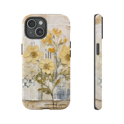 Vintage Botanical Floral Mobile Case