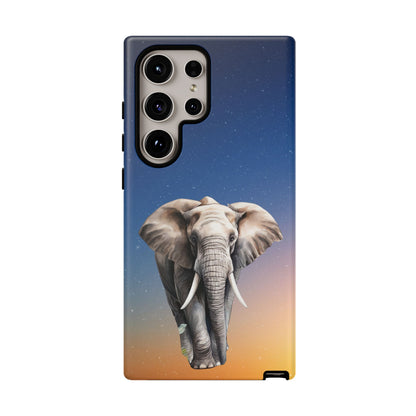 Celestial Elephant Mobile Cover – Dreamy Night Sky Aesthetic