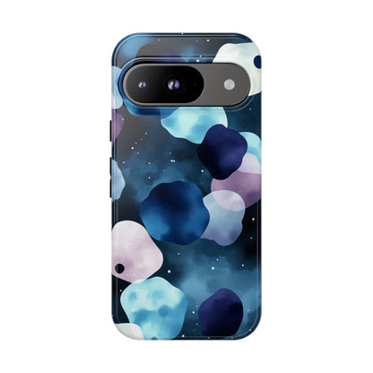 Neon Cosmic Cow Print Phone Case for iPhone, Samsung & Google Pixel