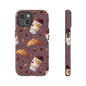 ]Kawaii Food Lover's Phone Case –Coffee Beans Phone Cover for iPhone, Google Pixel, Samsung