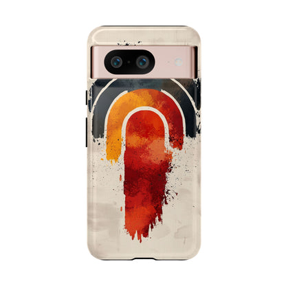 Boho Retro Splash Rainbow Phone Case for iPhone, Pixel & Samsung