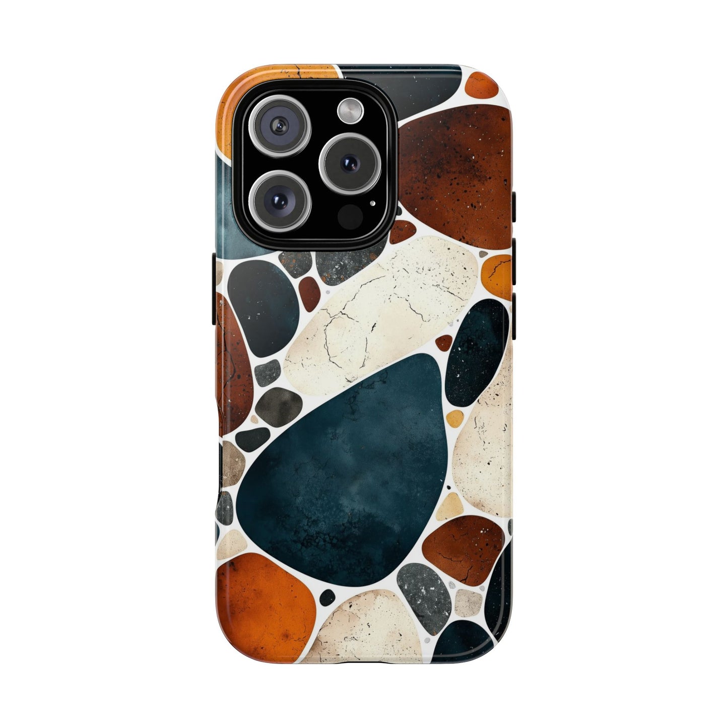 Rustic Charm Terrazzo Phone Case for iPhone, Pixel & Samsung