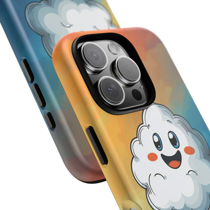 Happy Cloud Anime Phone Case for iPhone, Samsung, Google Pixel