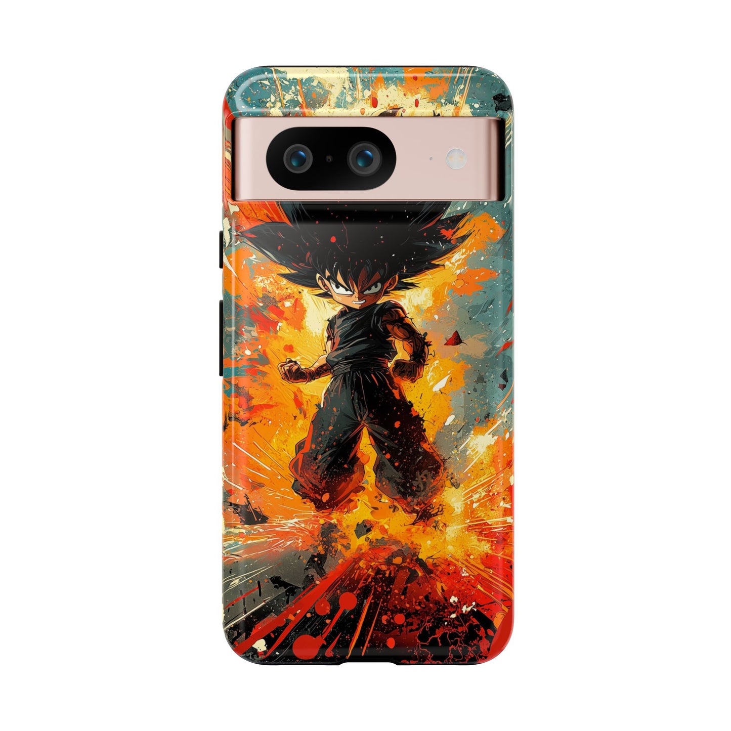 Mini Warrior Rage | Chibi Power Surge Phone Case for iPhone, Samsung & Pixel