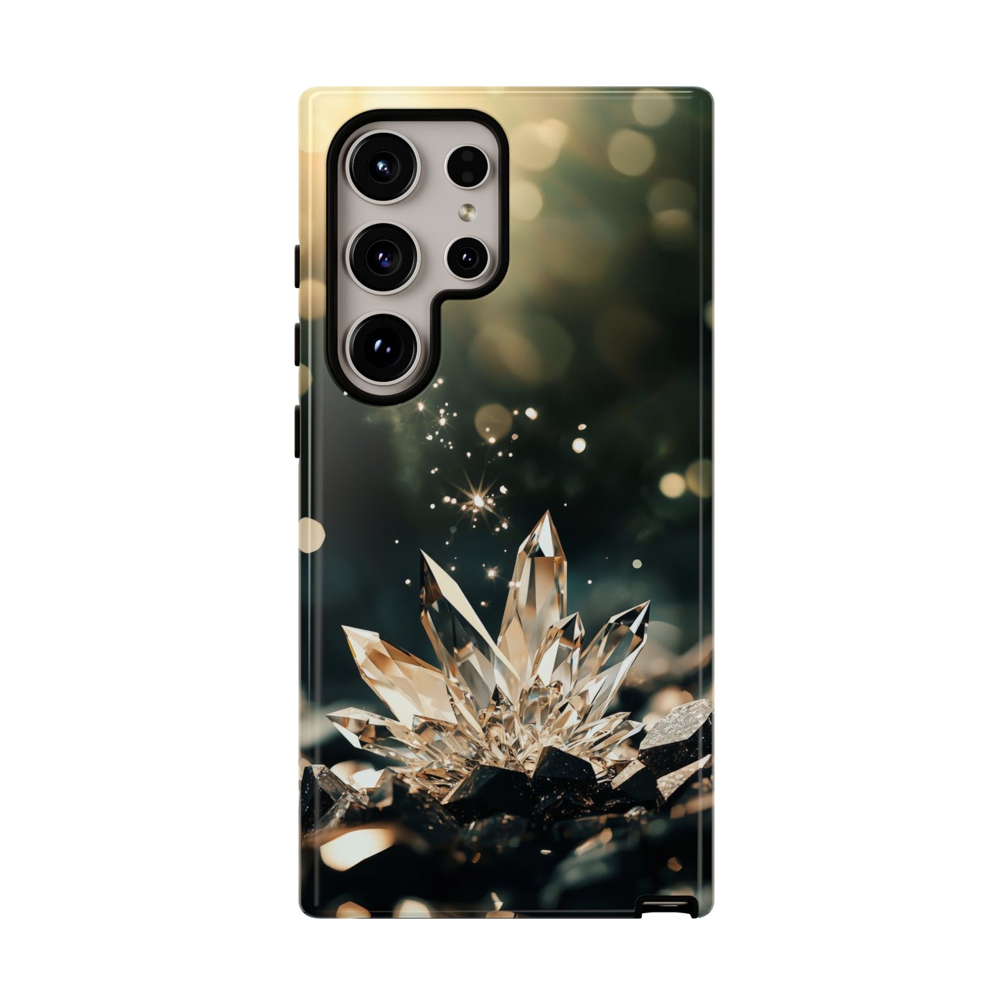 Crystal Stone Sparkle Phone Case – iPhone, Google Pixel, Samsung