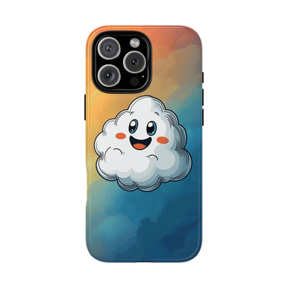 Happy Cloud Anime Phone Case for iPhone, Samsung, Google Pixel