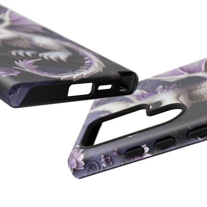 Charming Young Dragon on a Branch Phone Case Design