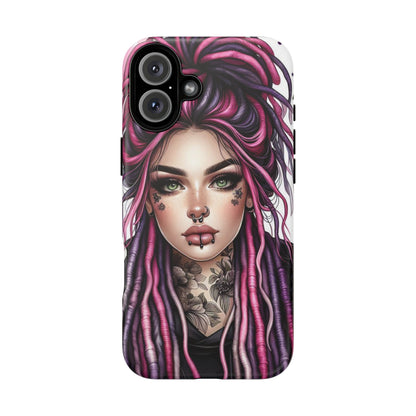 Neon Gothic Beauty Mobile Case