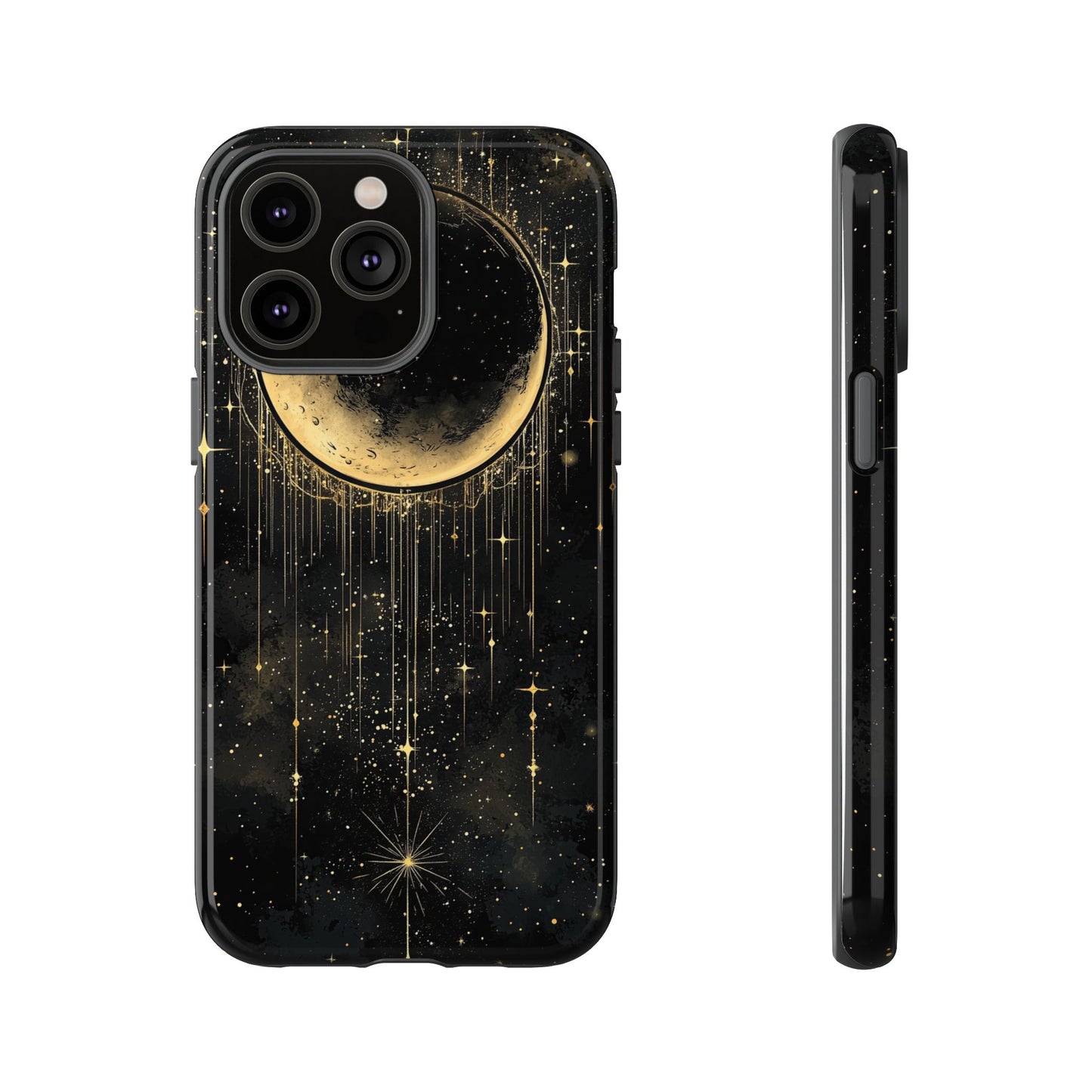 Celestial Glow Boho Moon Phone Case for iPhone, Pixel & Samsung