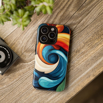 Colorstorm – Fluid Energy Abstract Phone Case for iPhone, Samsung & Pixel