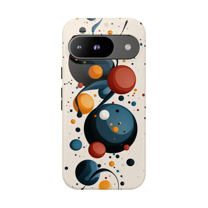 Cosmic Orbit – Abstract Sphere Phone Case for iPhone, Samsung & Pixel
