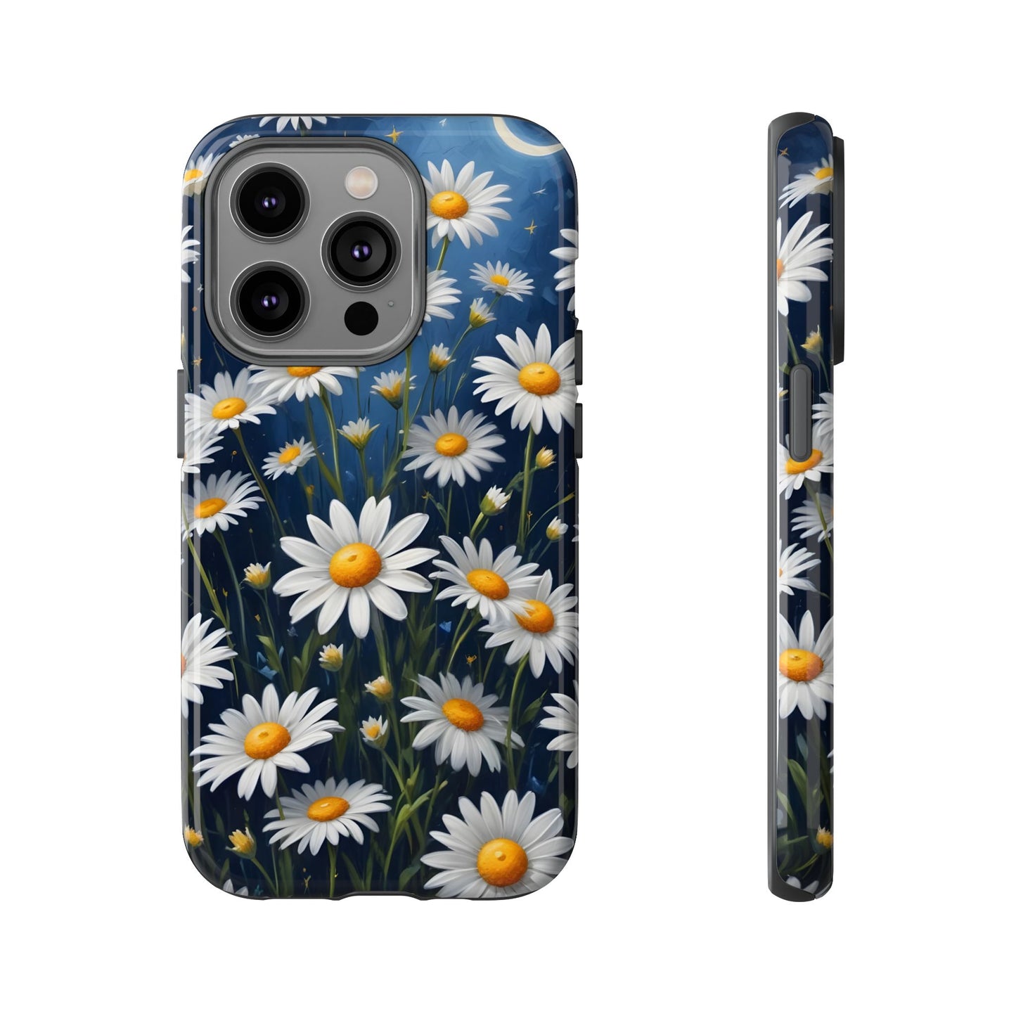 Witchy Daisy Flowers Phone Case Vintage Botanical Cover