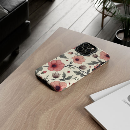 Floral Iphone Case, Botanical Pattern Design