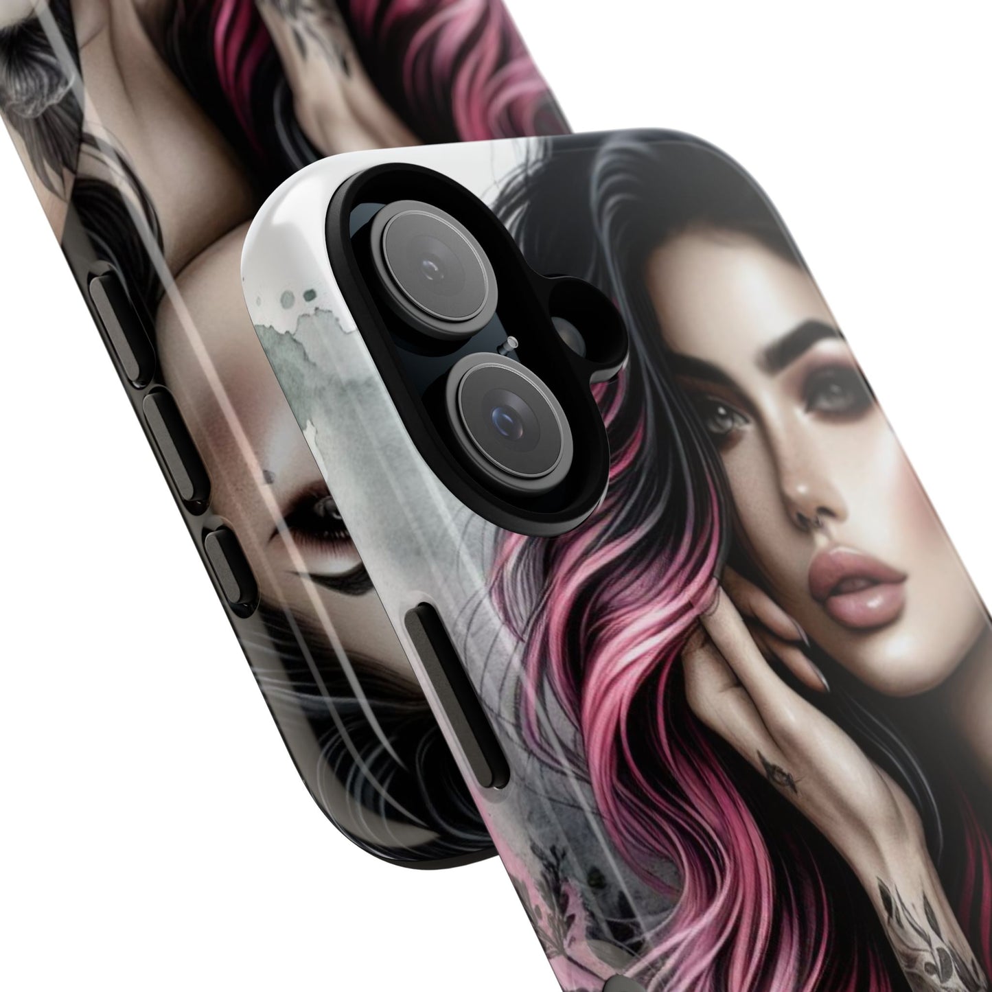 Tattooed Elegance – Gothic Art Mobile Cover