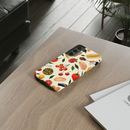 Fresh Fruits & Veggies Pattern Phone Case