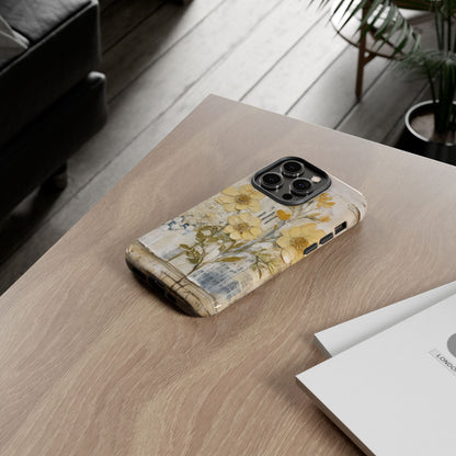 Vintage Botanical Floral Mobile Case
