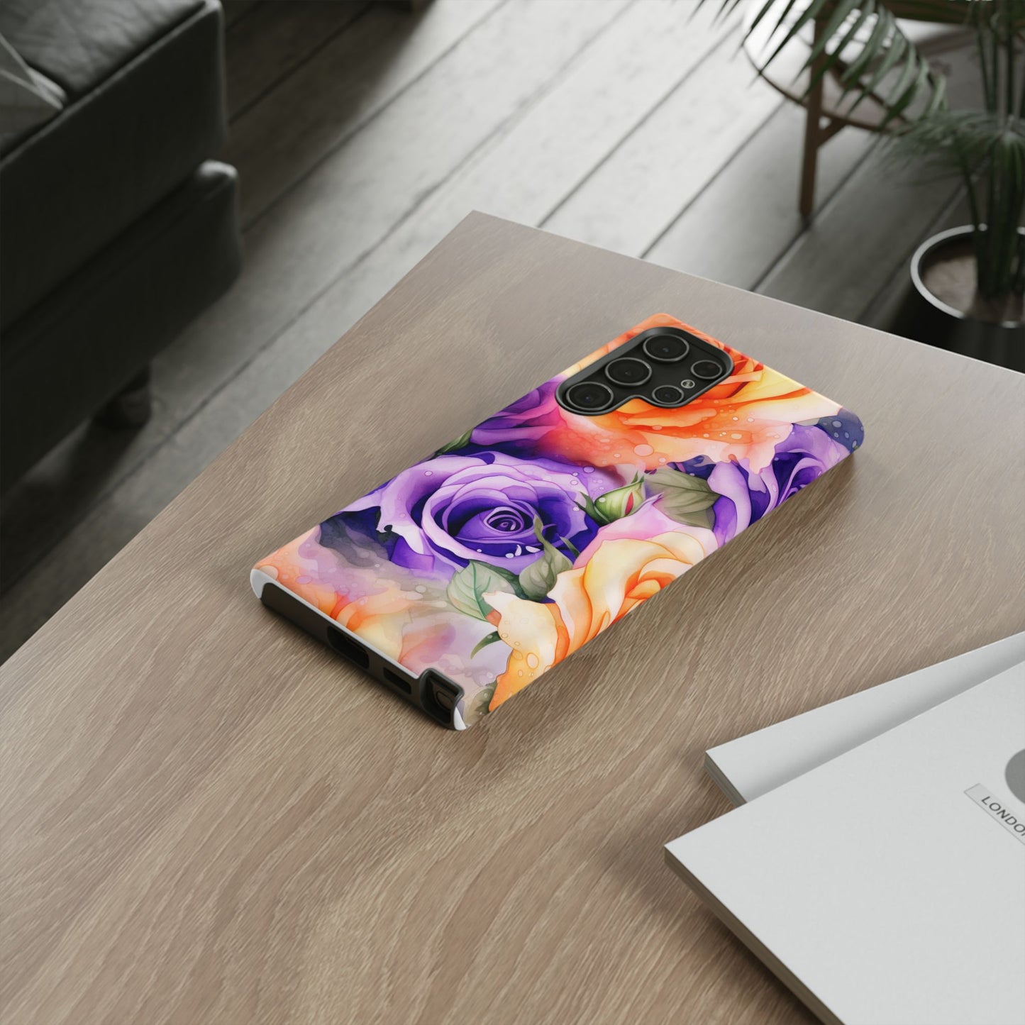 Elegant Rose Blossom Mobile Case
