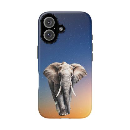 Celestial Elephant Mobile Cover – Dreamy Night Sky Aesthetic