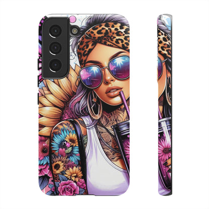 Boho Summer Vibes – Floral Chic & Butterfly Aesthetic Mobile Cover