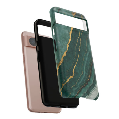 Jade Green Marble Case Design