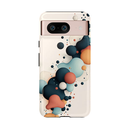Bubble Rush – Abstract Burst Phone Case for iPhone, Samsung & Pixel
