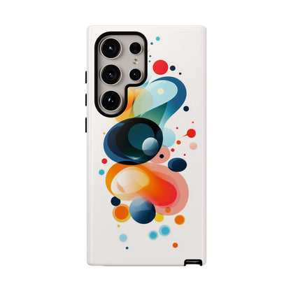 Color Cascade – Vivid Abstract  Phone Case for iPhone, Samsung & Pixel