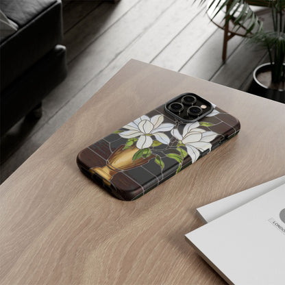 Stained Glass Floral Phone Case