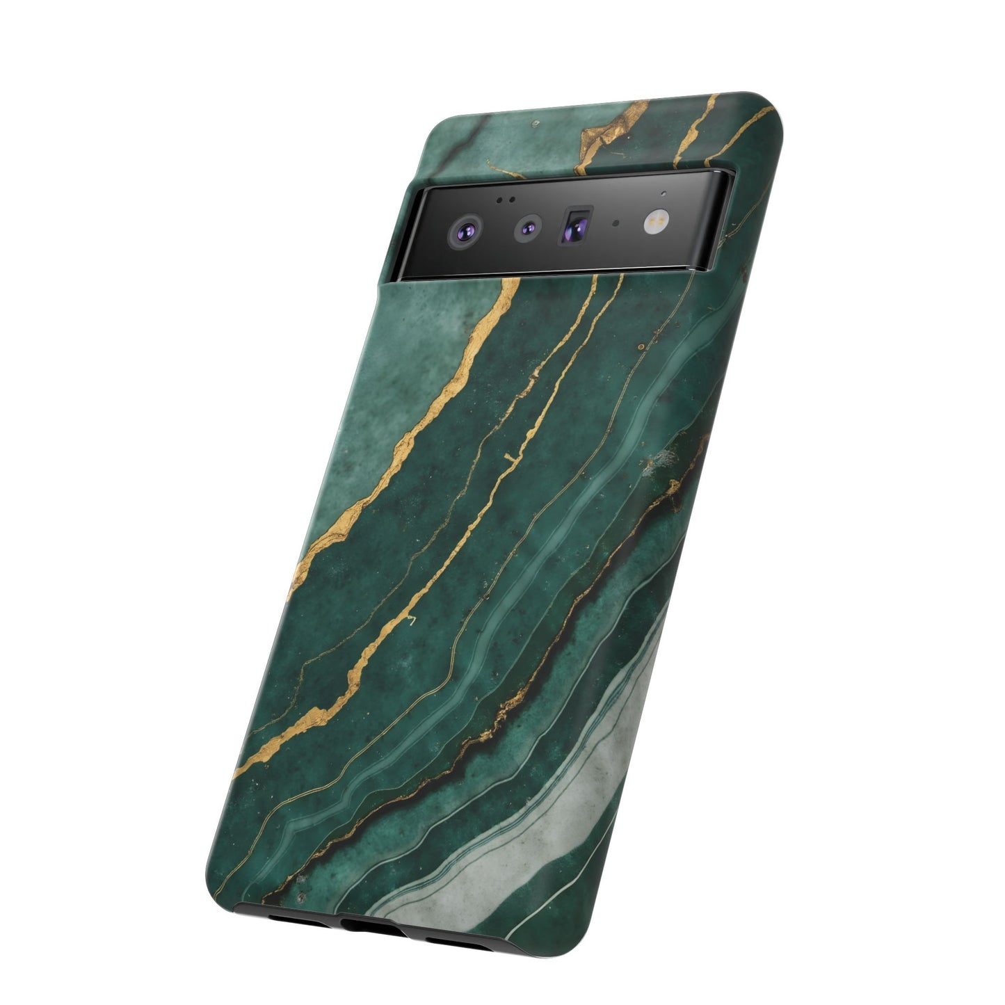 Jade Green Marble Case Design